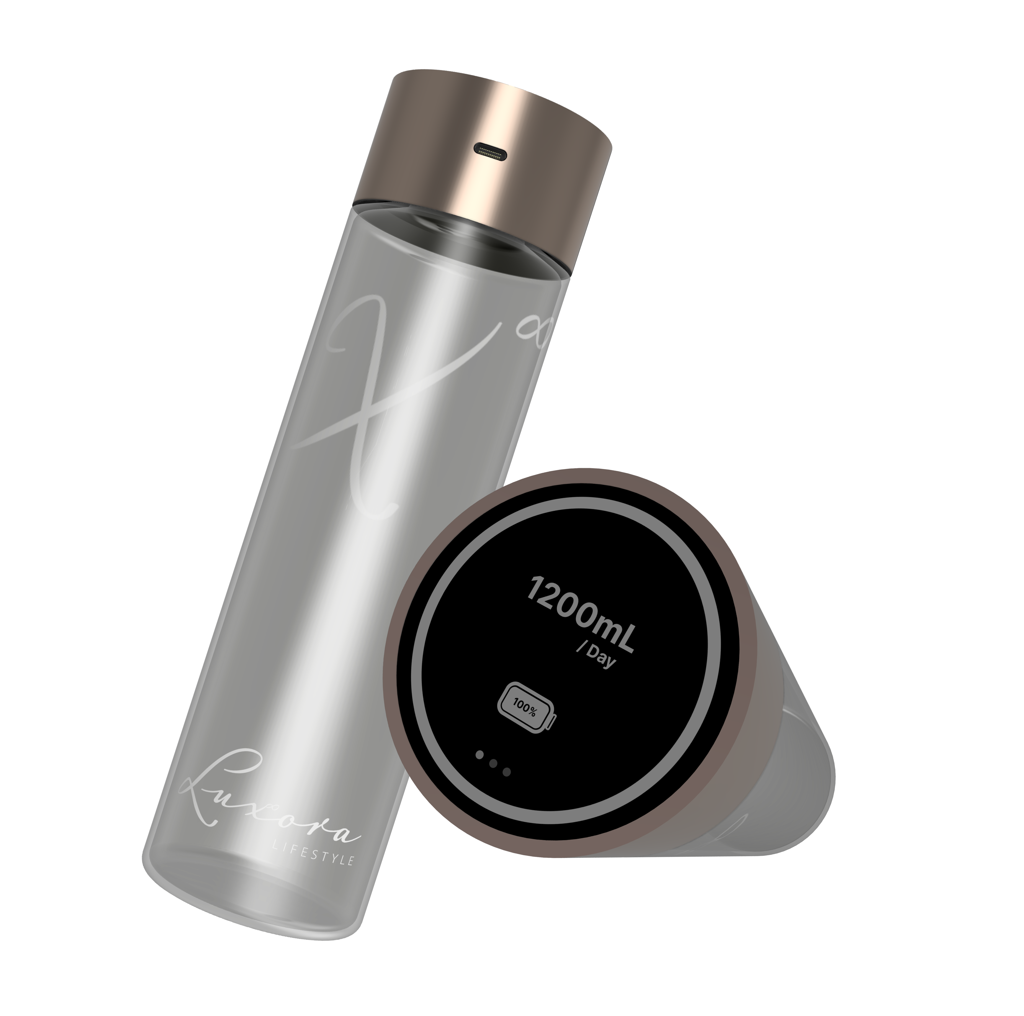 Luxoura Smart Bottle - ROSE GOLD